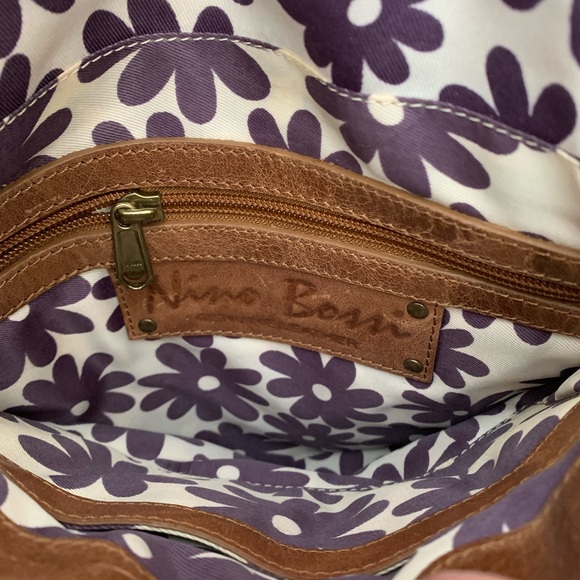 Nino Bossi Brown Leather Cross Body - Picture 7 of 7